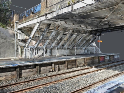 3D modelling of rail bridge