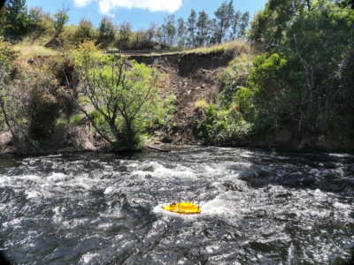 bathymetric survey for geotechnical assessment of landslip